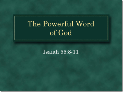 WORD of GOD