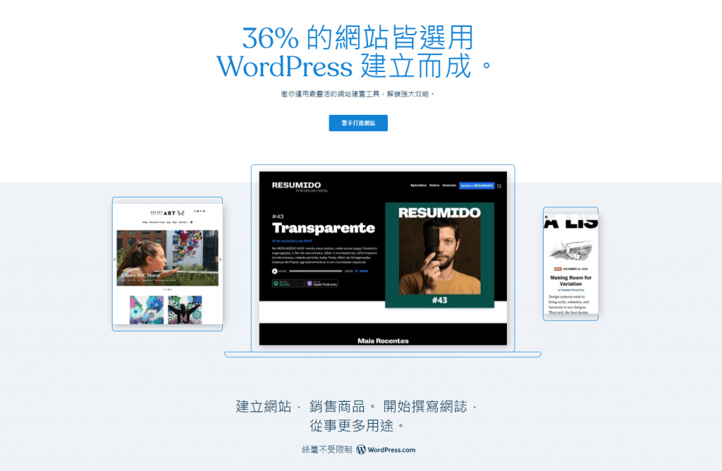 使用WORDPRESS.COM架站的10大優勢