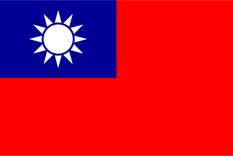 使用HTML與純CSS繪製的中華民國國旗